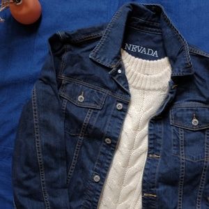 Men's Dark Denim Jacket